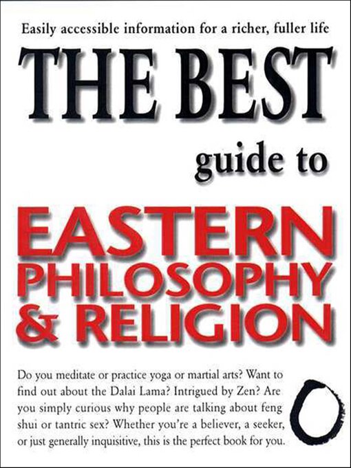 Cover image for The Best Guide to Eastern Philosophy and Religion